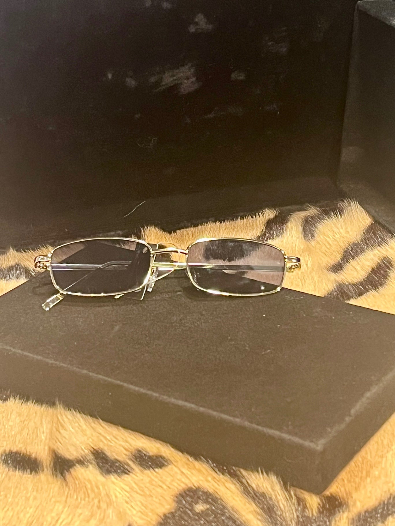 Buffy Metal Frame Sunnies Gold
