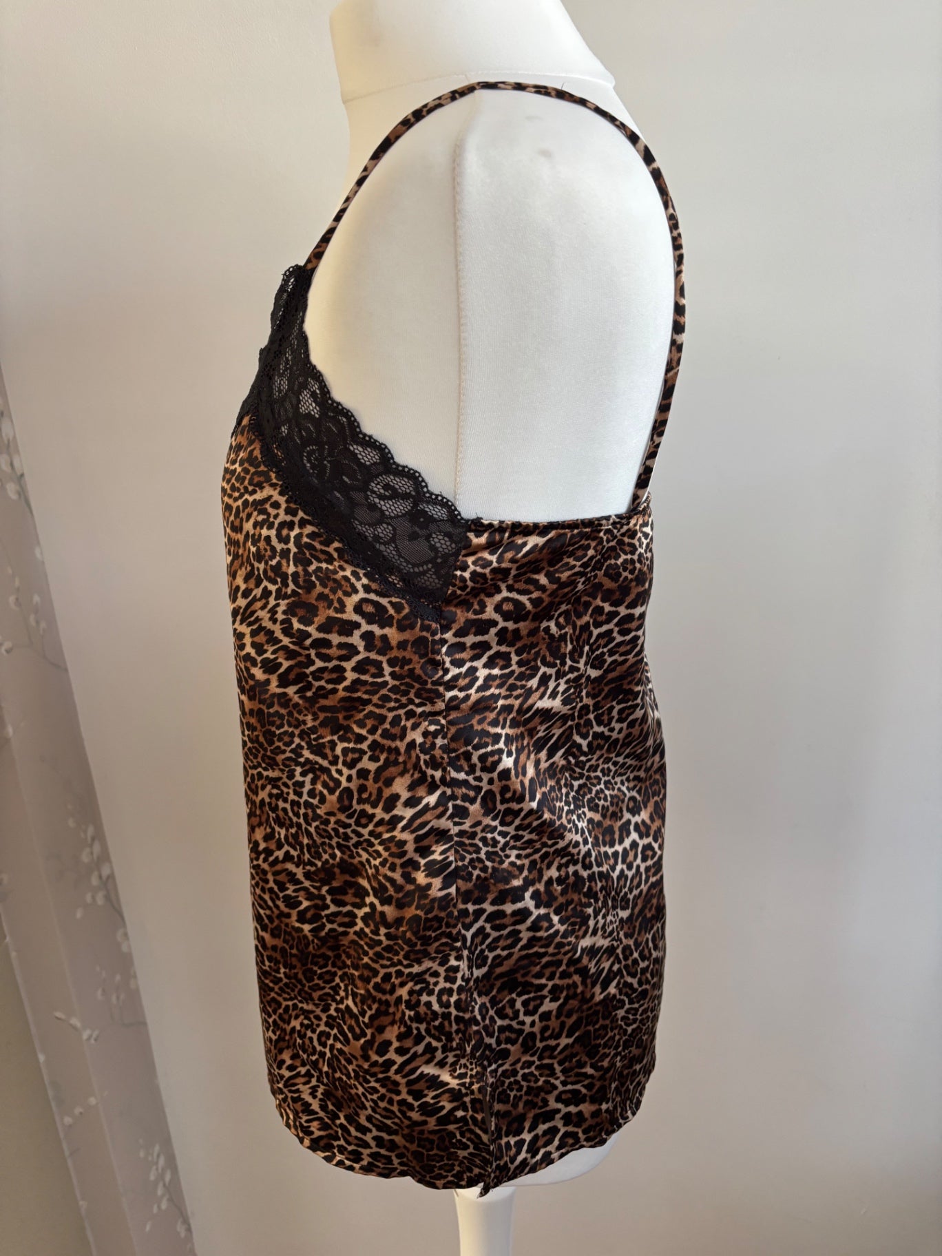 Leopard print cami top