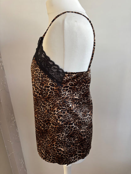 Leopard print cami top
