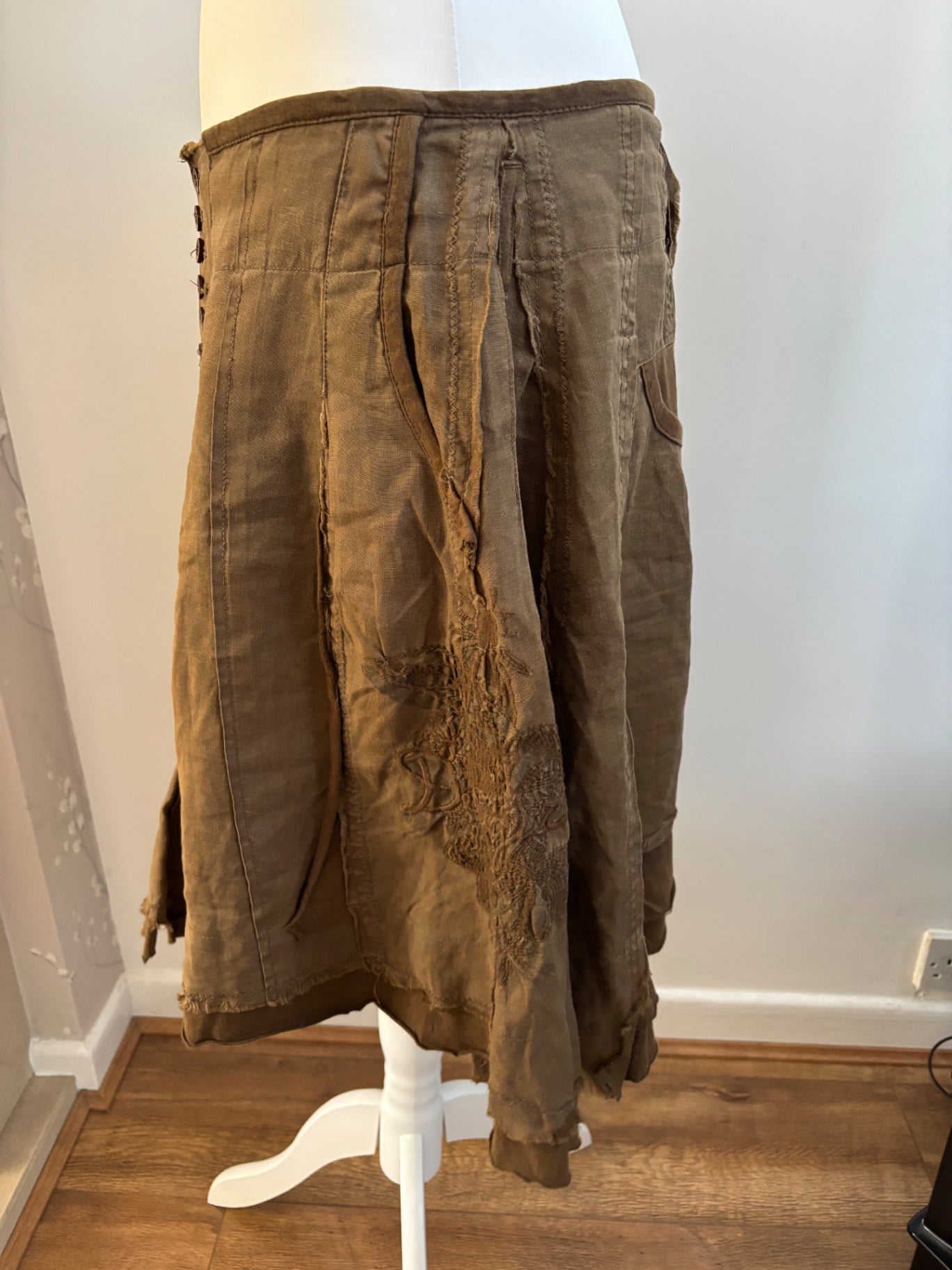 Khaki skirt 