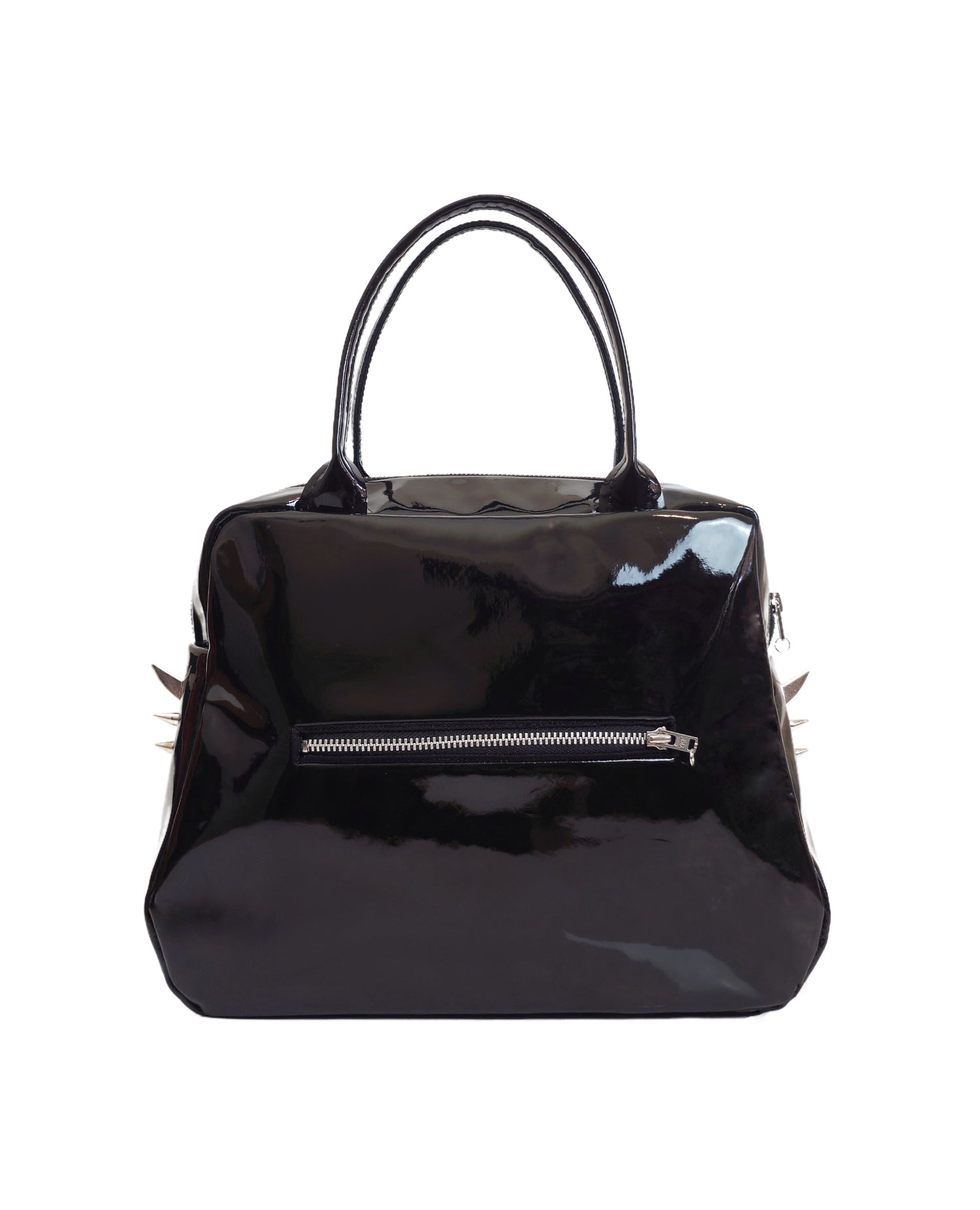 CC black spiked handbag 
