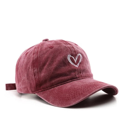 Love Heart Cap Wine