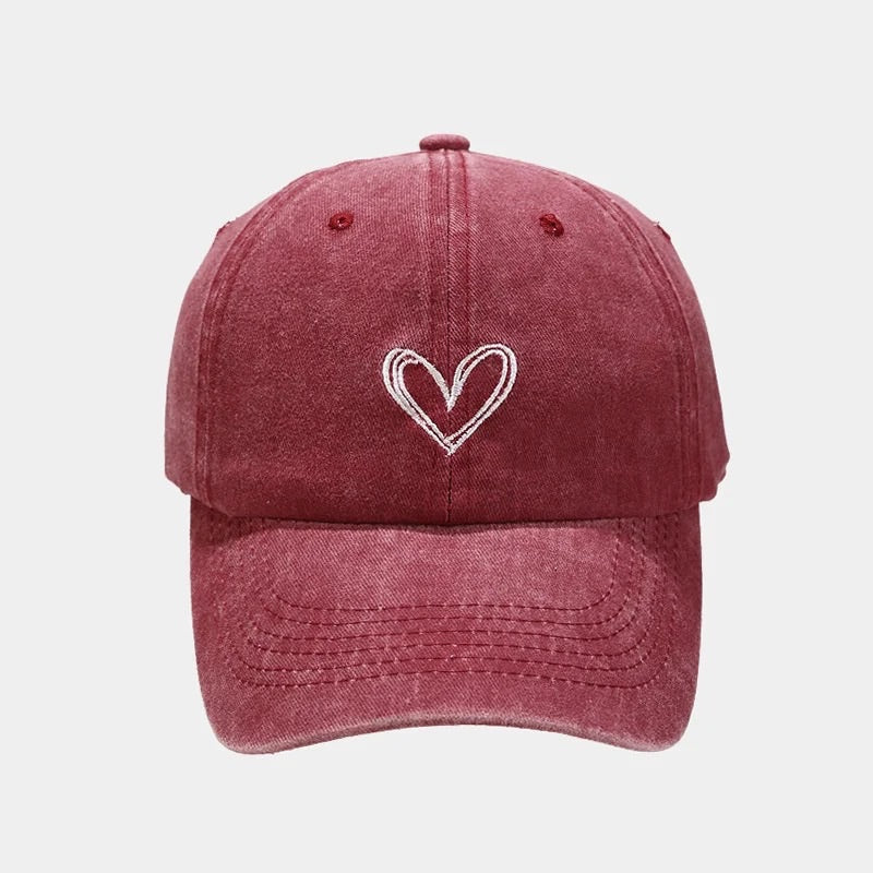 Love Heart Cap Wine