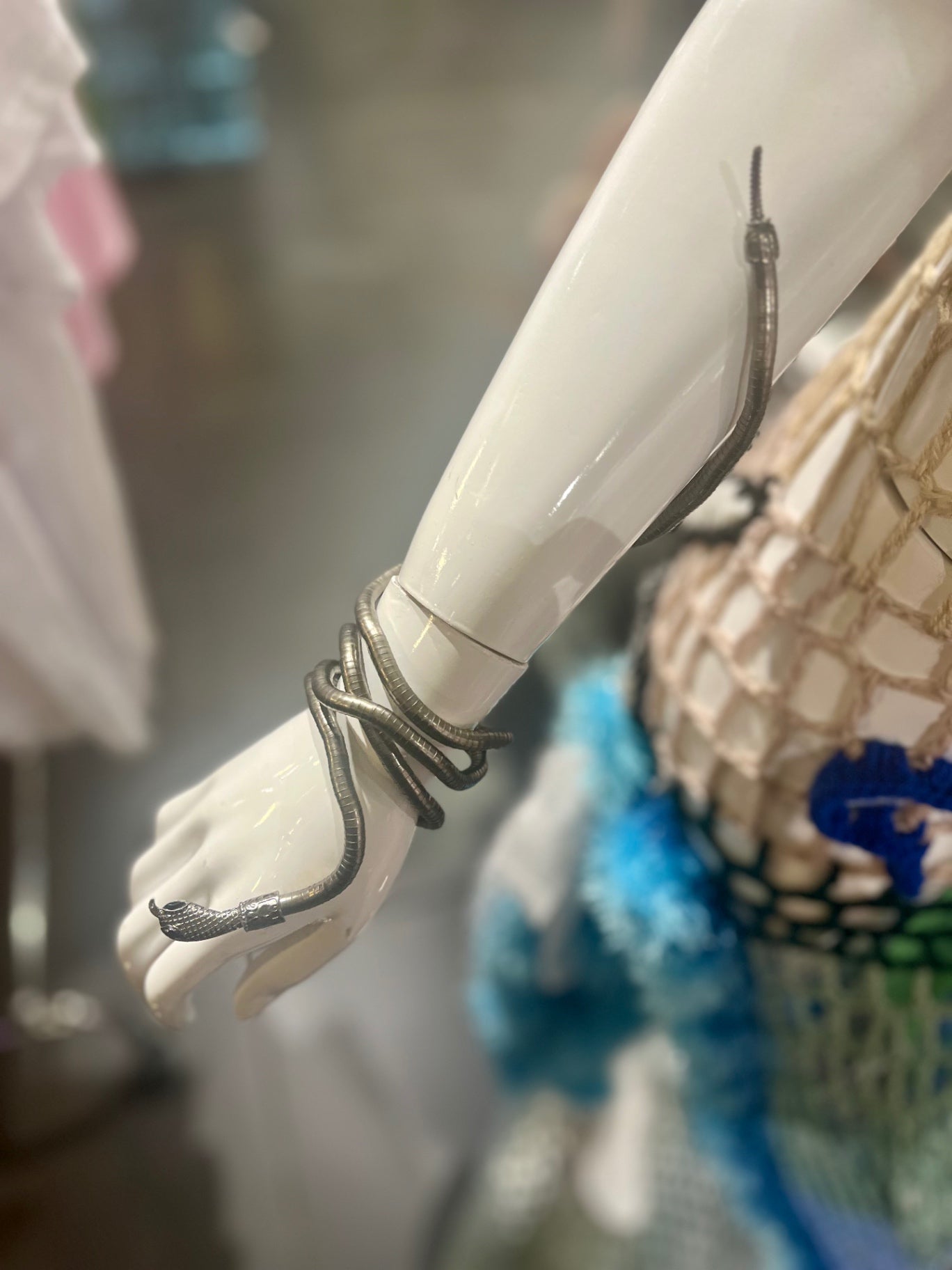 Bendable Black Snake Body Jewellery