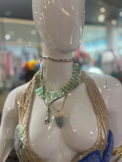 Bendable Silver Snake Body Jewellery