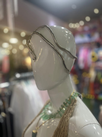 Bendable Silver Snake Body Jewellery