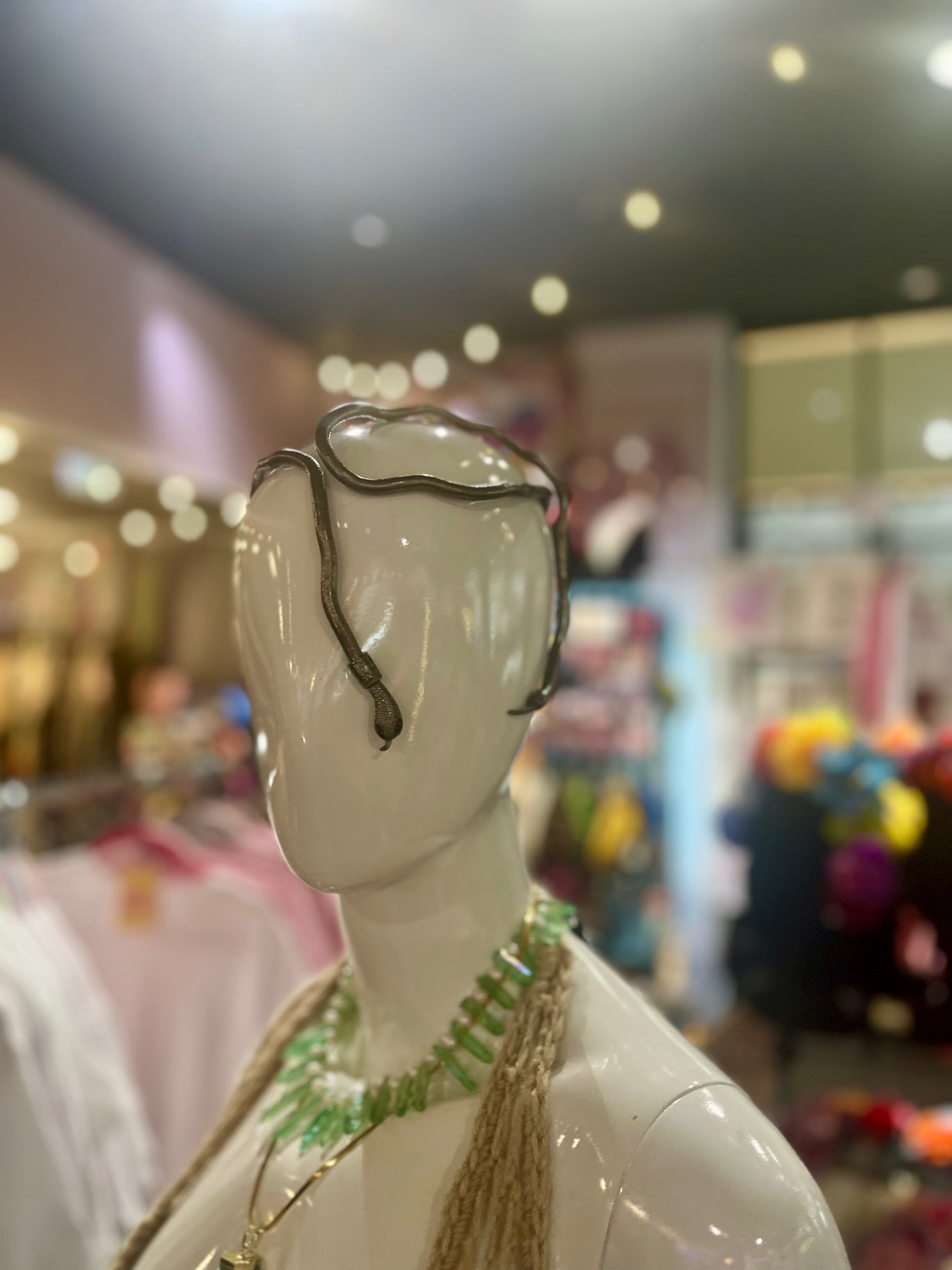 Bendable Black Snake Body Jewellery