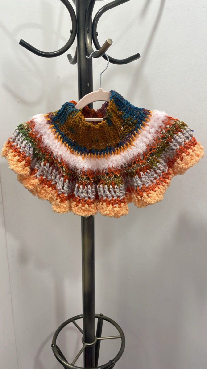 Orange rust Neckpiece