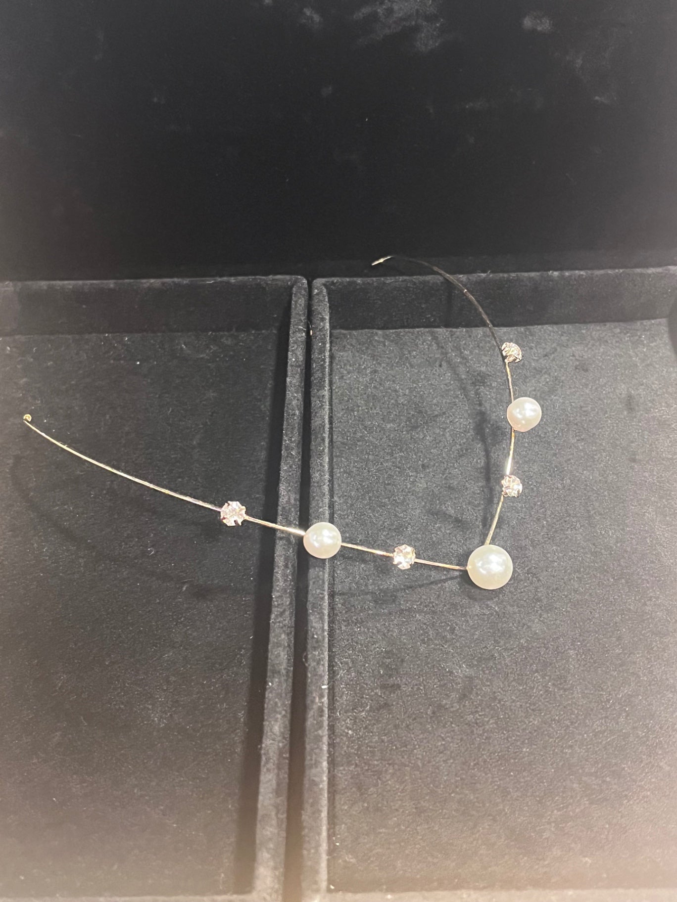 Purity Pearl Gold Headband 
