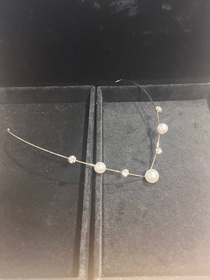 Purity Pearl Gold Headband 