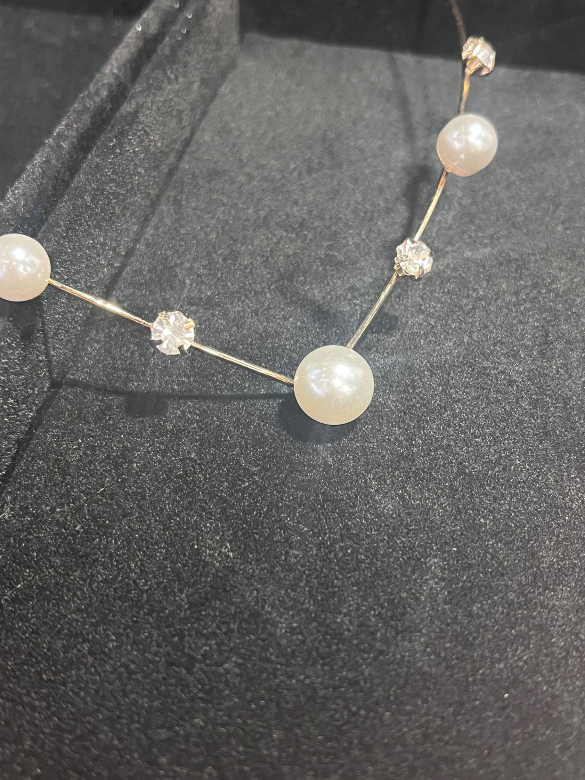 Purity Pearl Gold Headband