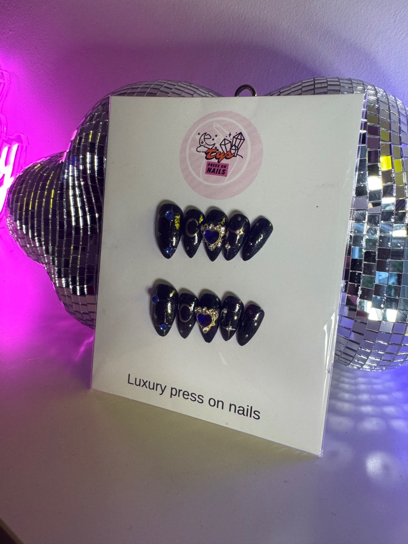 Blue heart celestial