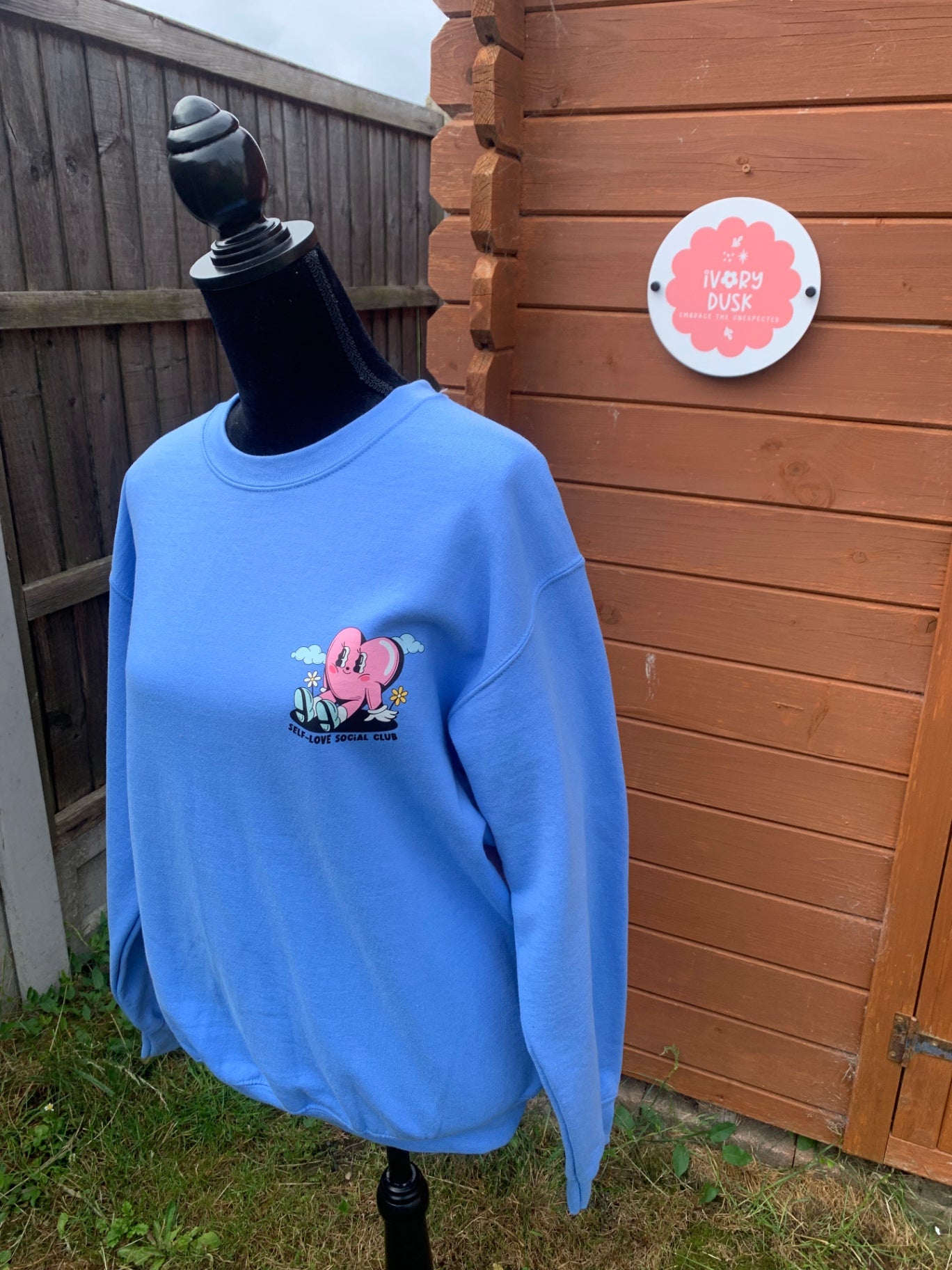 self love club sweatshirt size medium 