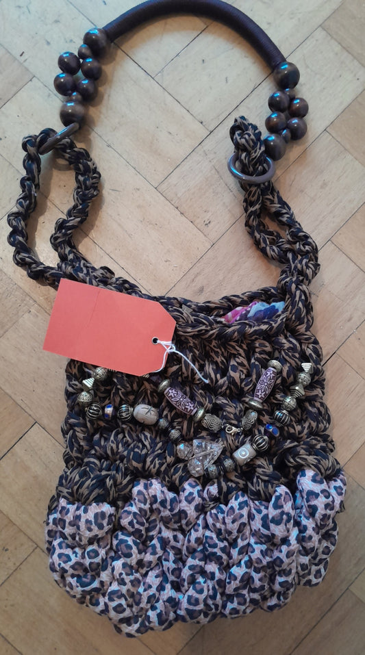 Handmade leopard print