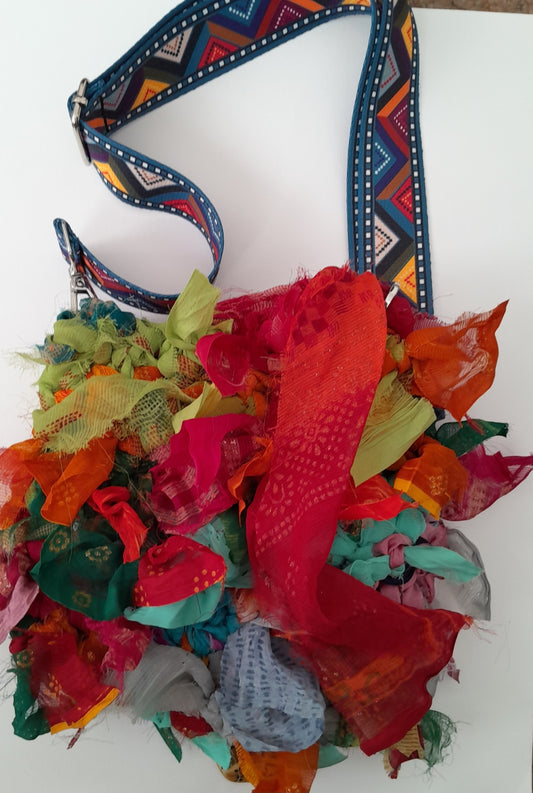 Handmade rag bag