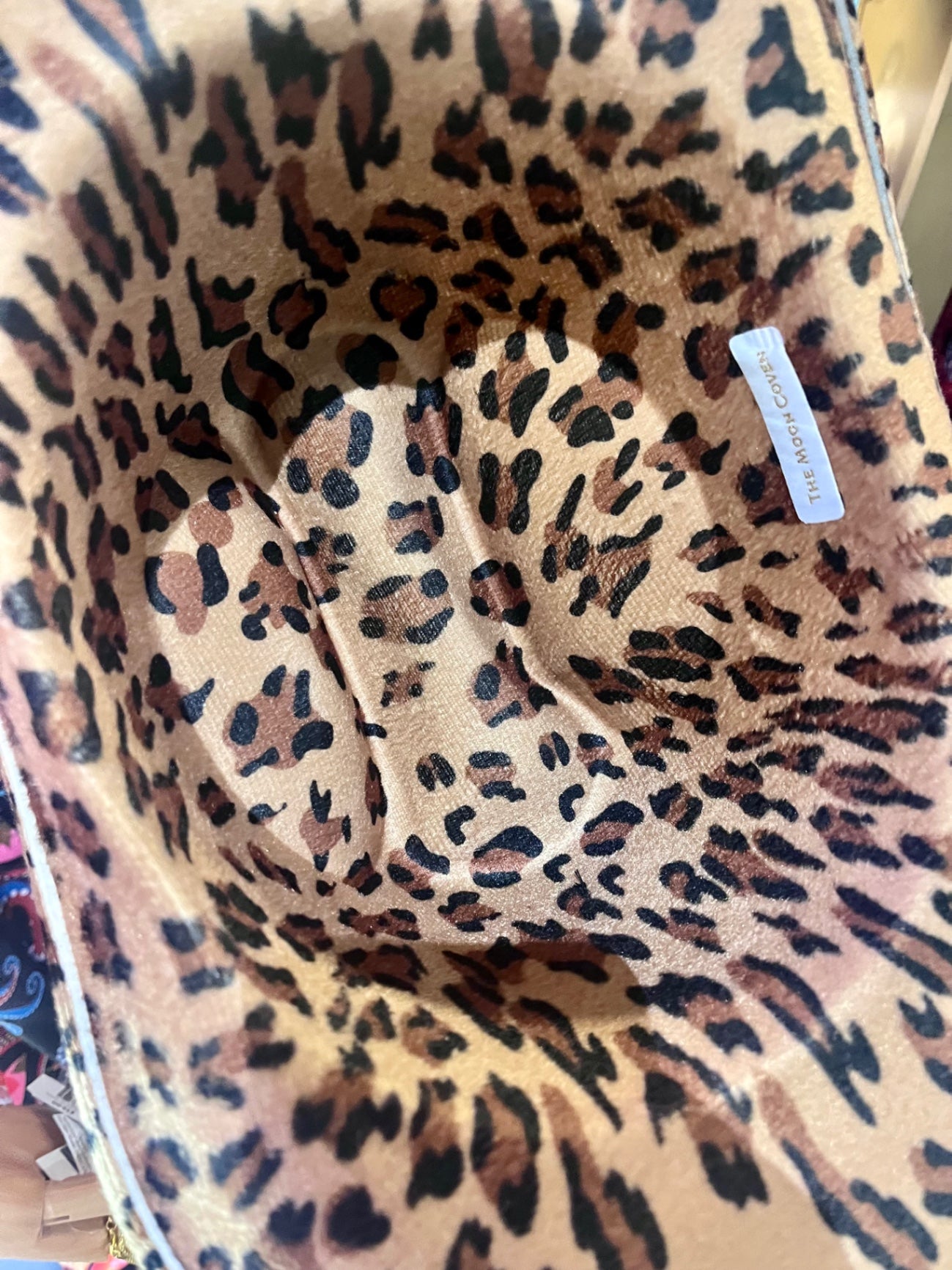 Flame Heart Leopard Cowboy Hat