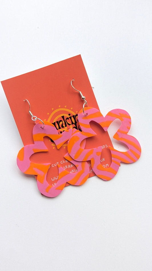 Pink & Orange Flowers 