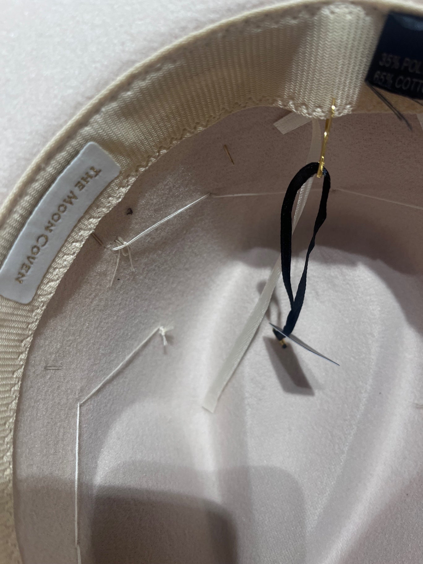 The Astral Authority Hat – Cream Gold Edition