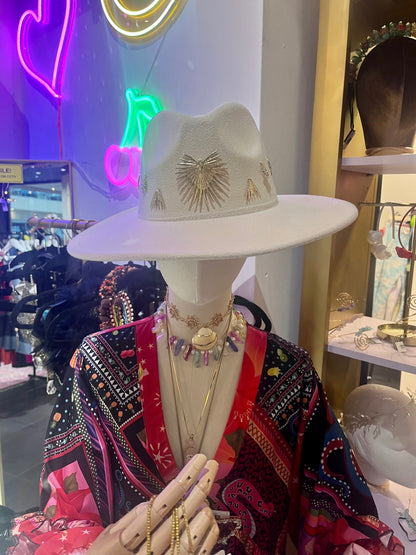 The Astral Authority Hat – Cream Gold Edition