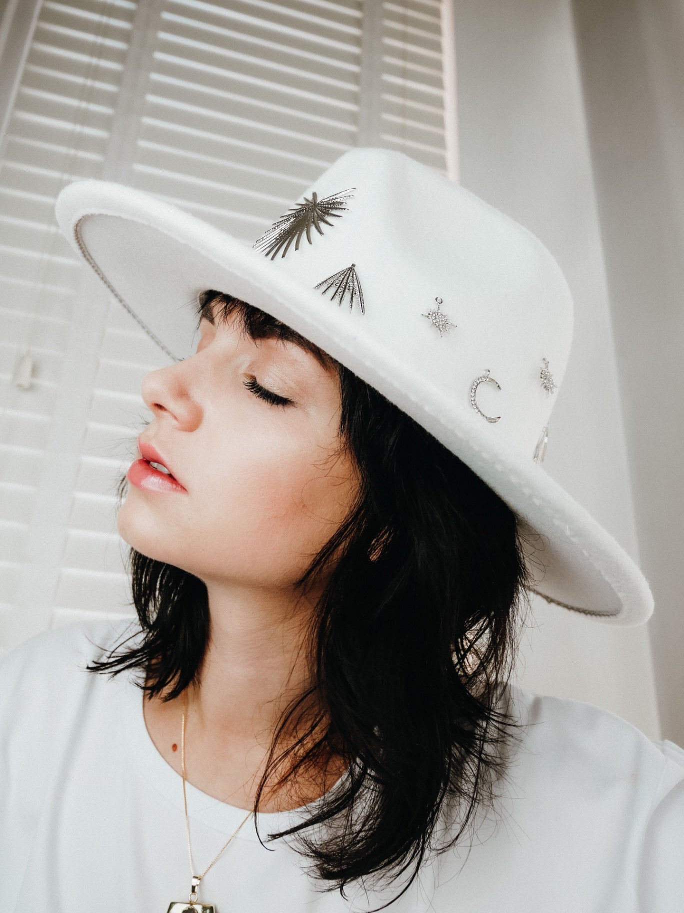 The Astral Authority Hat – Frost Edition (White)