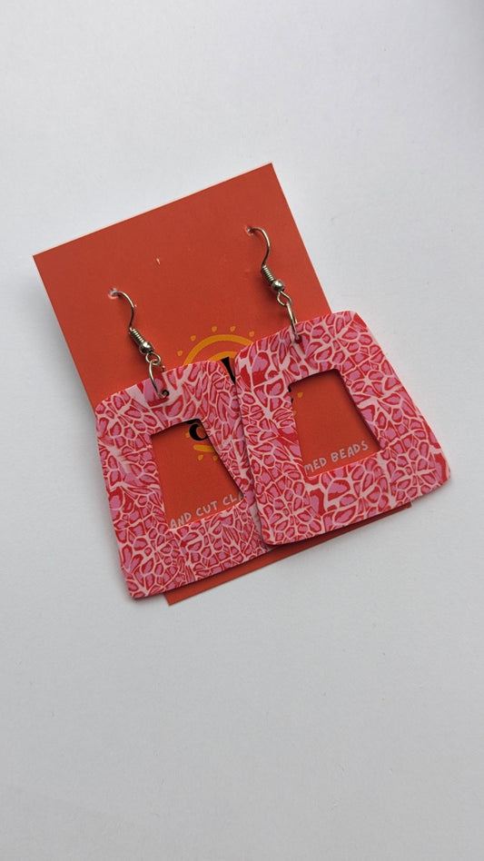 Pink Leopard Doorknockers 