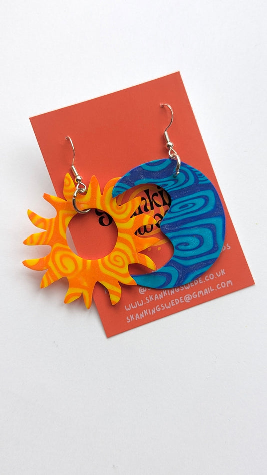 Sun & Moon Earrings