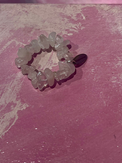Rose Quartz Love Ring