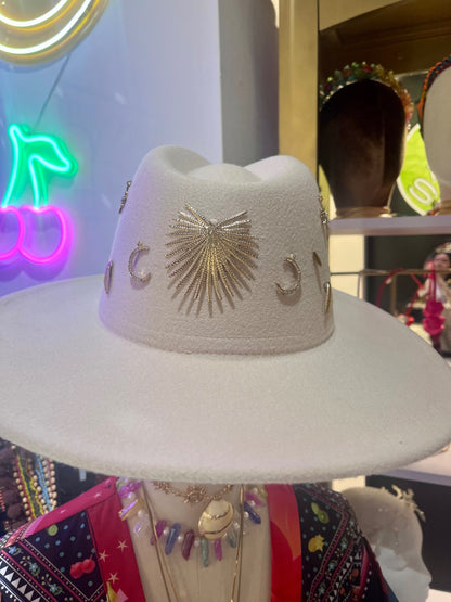 The Astral Authority Hat – Cream Gold Edition
