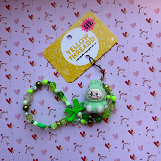 Green Bubu Phone Charm