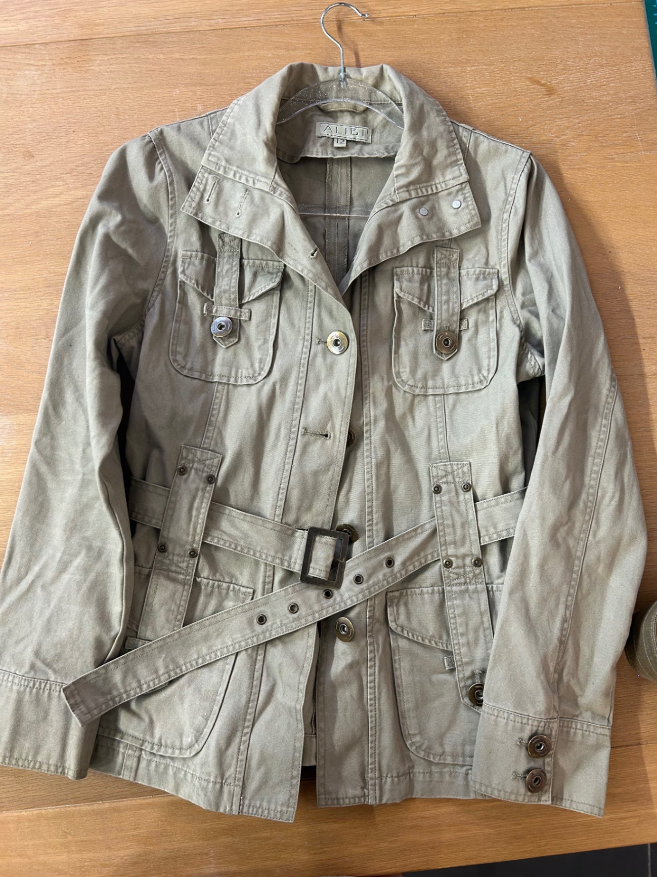 Upcycled Jacket Leopard Cross 