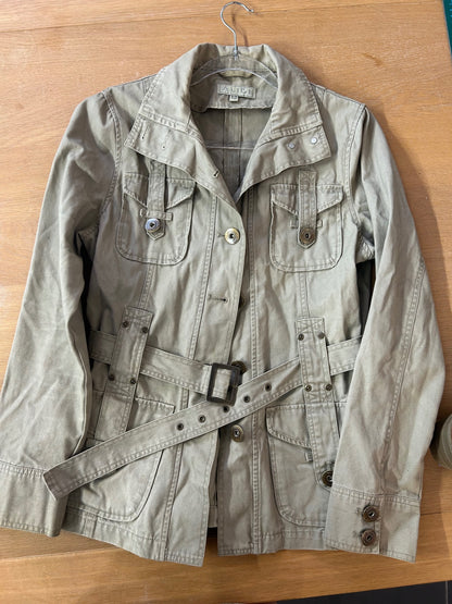 Upcycled Jacket Leopard Cross 