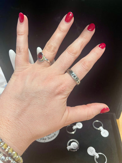Heart Spinner Ring Size 9