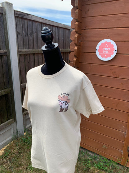 cowdy tshirt 