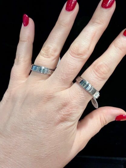 Daisy Spinner Ring Size 9