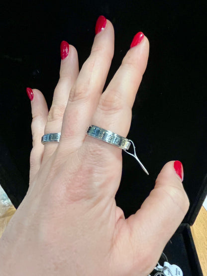 Daisy Spinner Ring Size 9