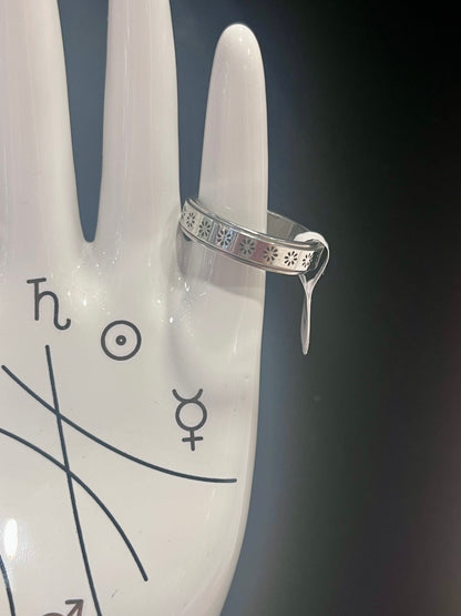 Daisy Spinner Ring Size 9