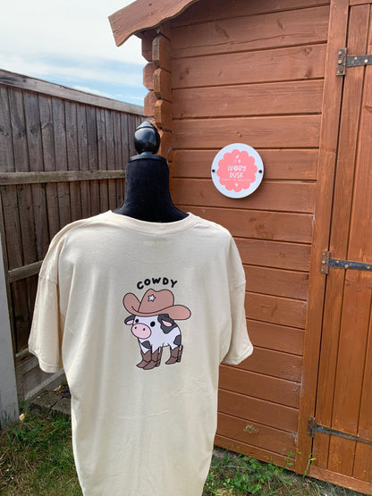 cowdy tshirt 
