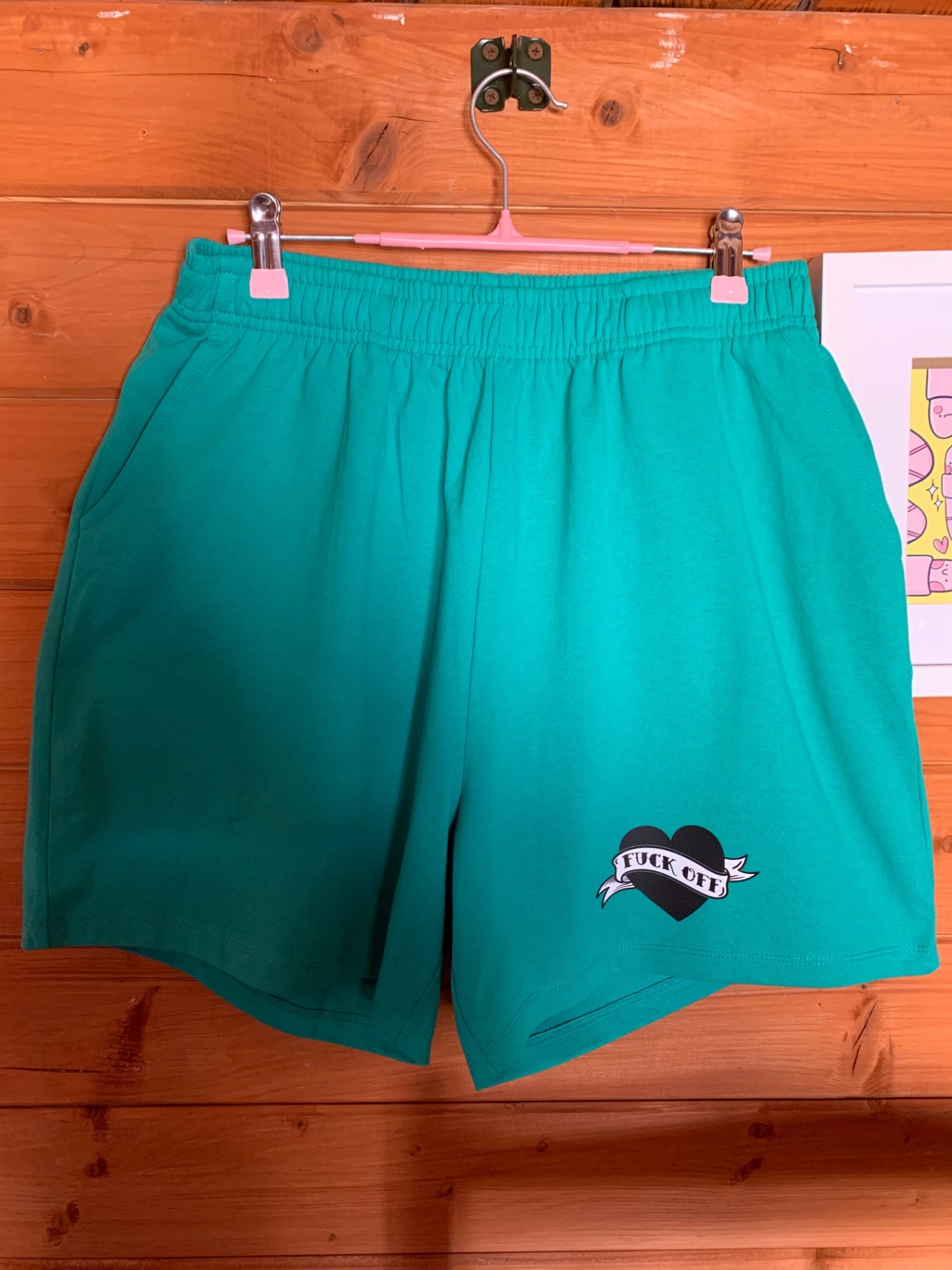 f*ck off shorts