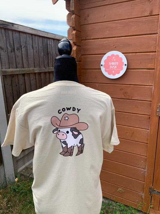 cowdy tshirt 