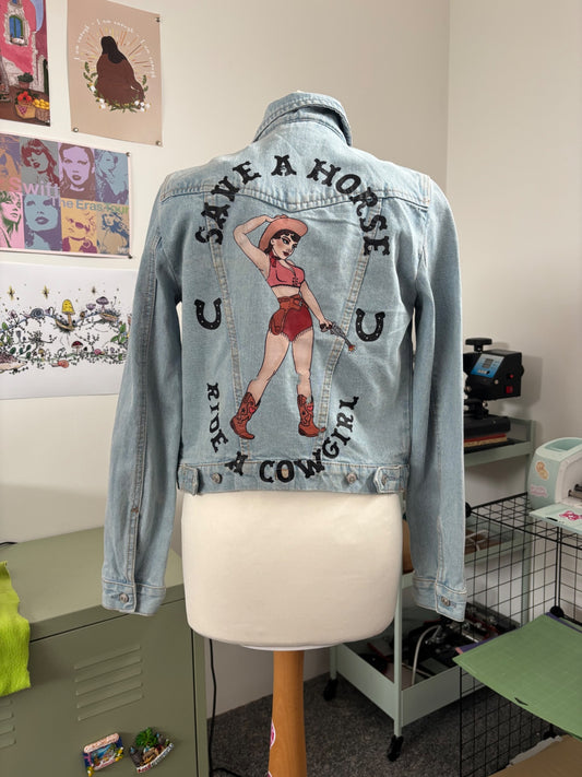 Save A Horse Ride A Cowgirl Jacket 