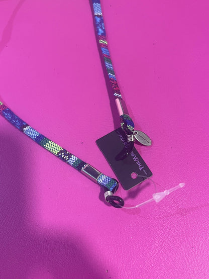 Aztec Sunnies Strap Chain Light Blue