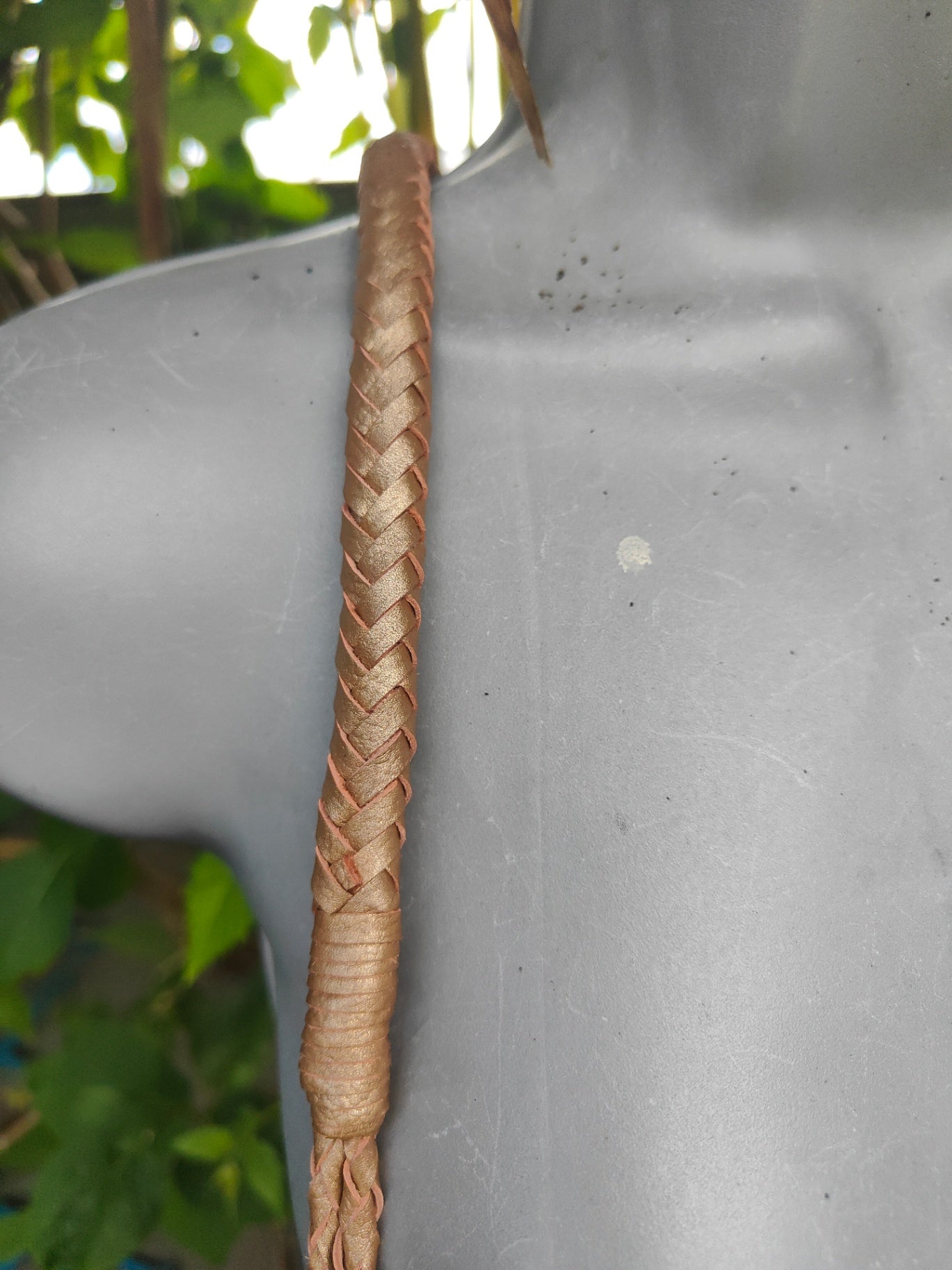 Chilean cross body bag -black tassles