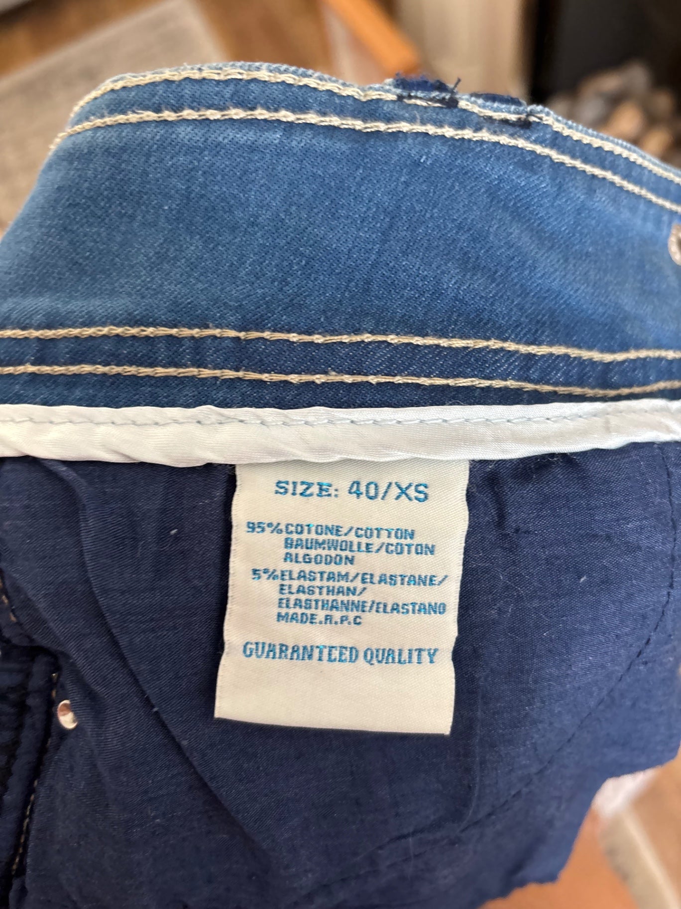 Pleated denim mini skirt 