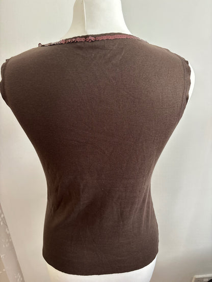 United colours of Benetton brown T shirt 