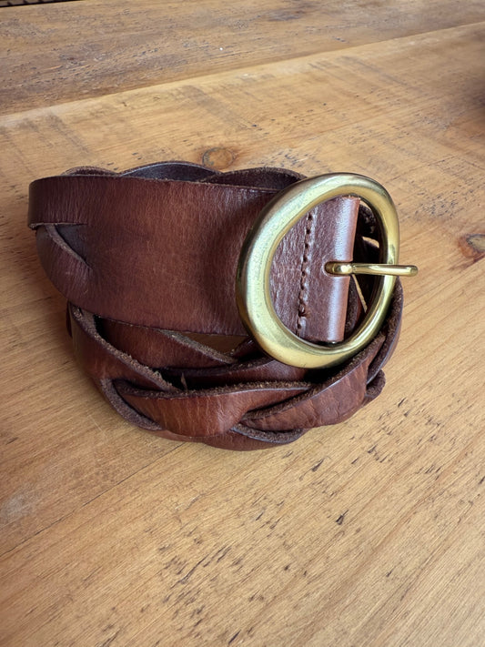 Brown Leather Belt