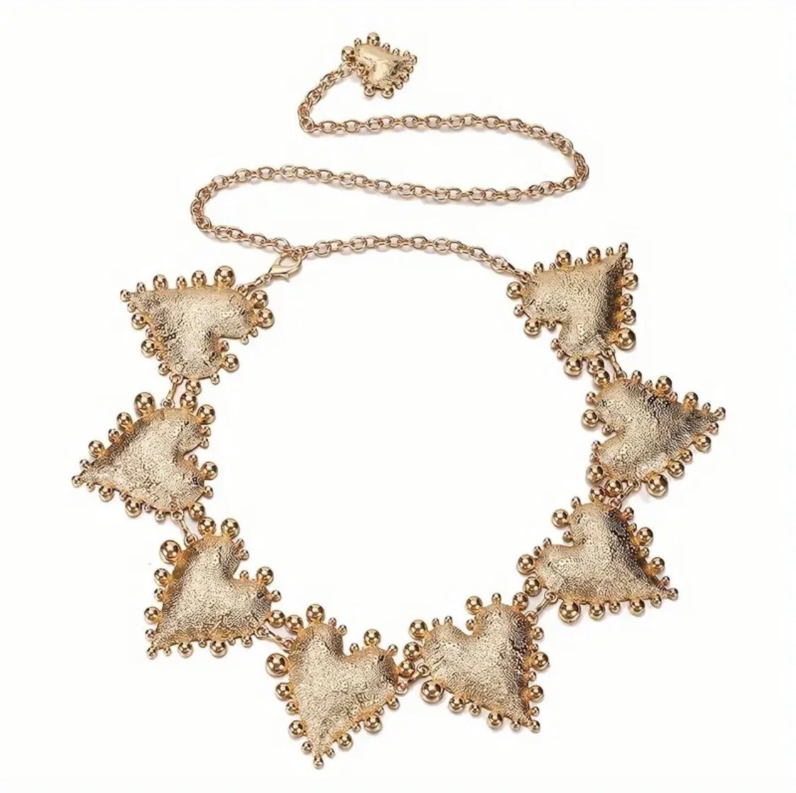 Golden Heart Alchemy Chain Belt