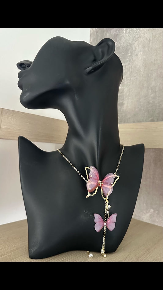 Butterfly necklace 