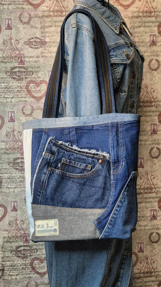 Patchwork tote