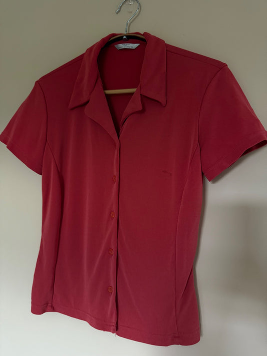 Vintage M&S Pink Shirt 