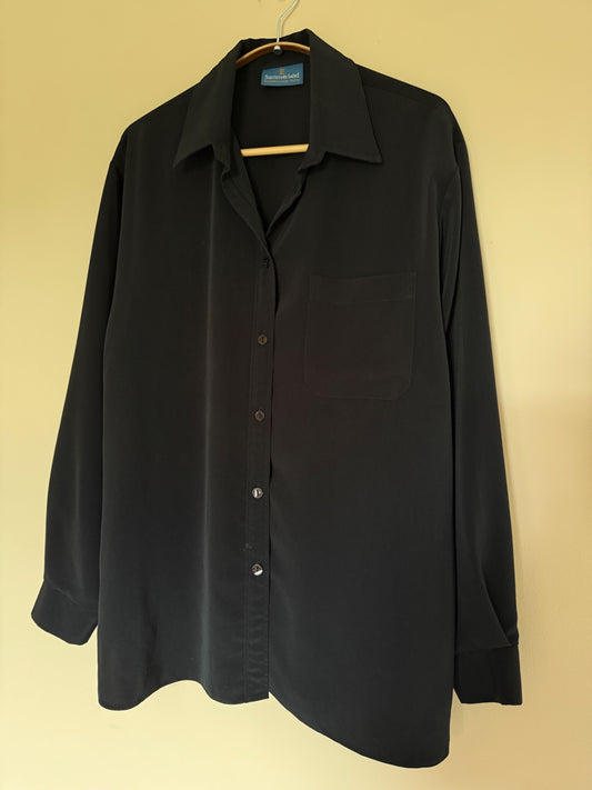 Preloved black shirt 